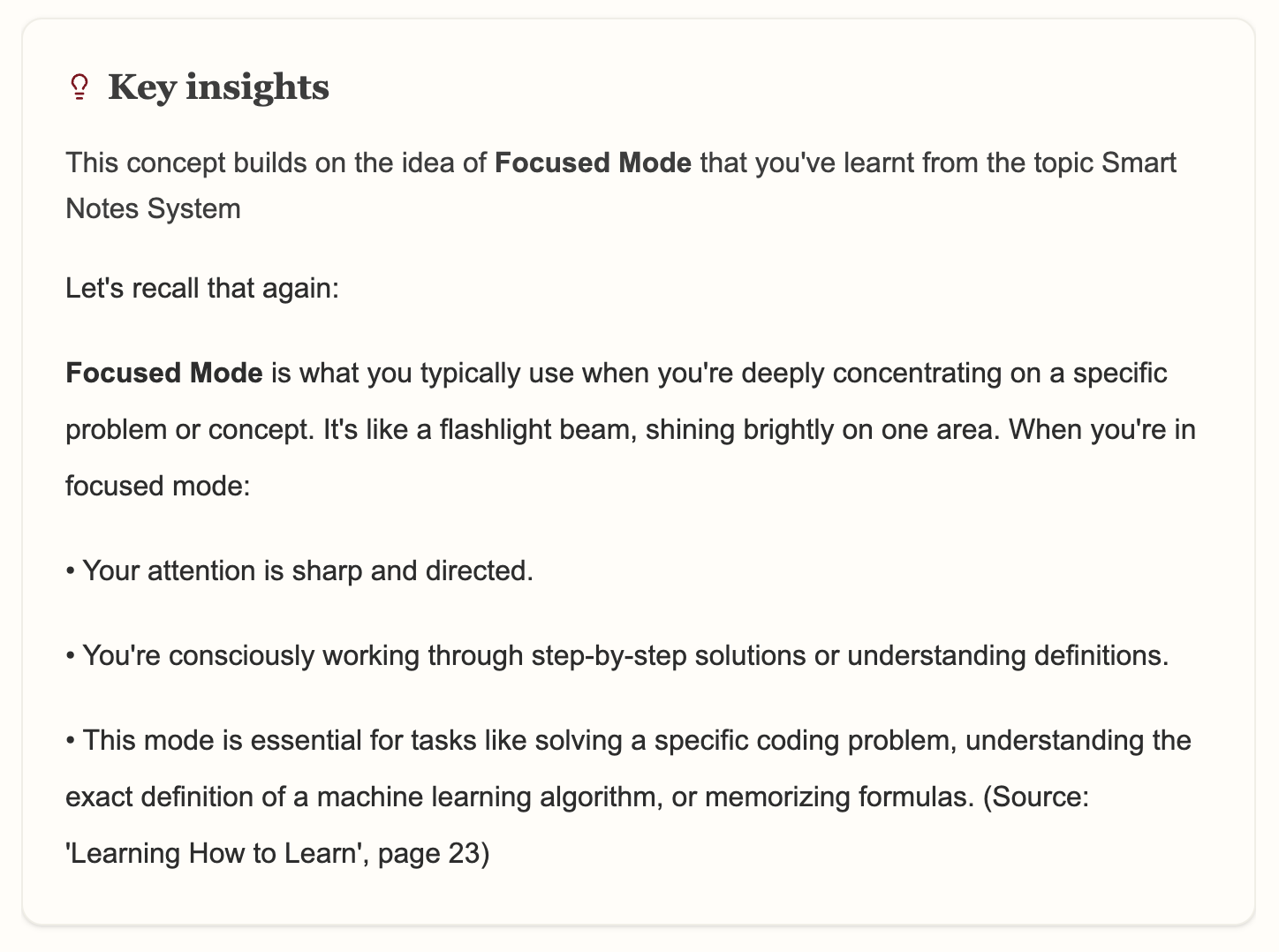 Memory That Remembers